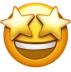Smiling star emoji
